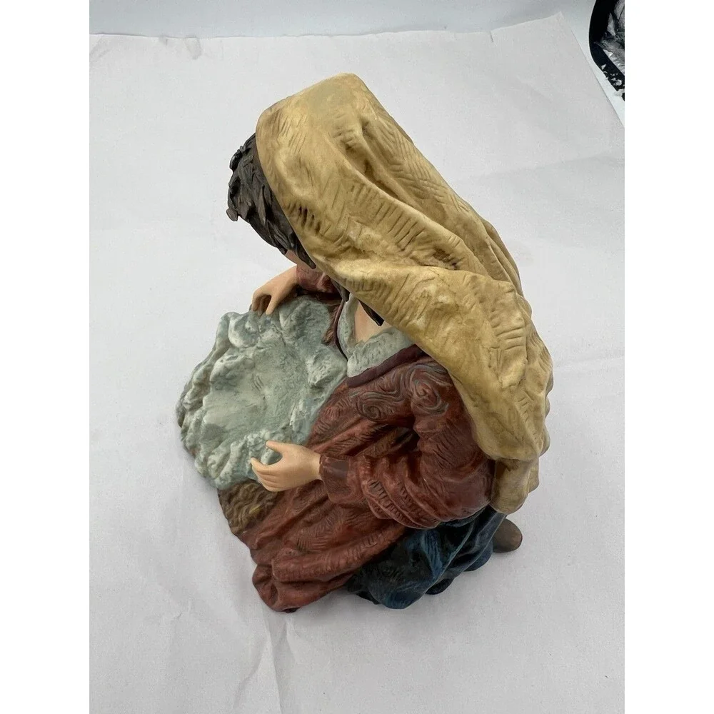 Grandeur Noel Nativity 1999 Mother Mary + Baby  7 X 5.5